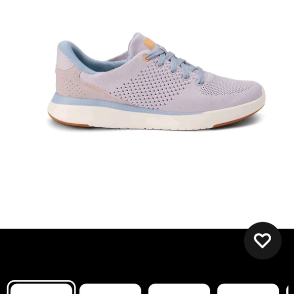 Kizik Women's Lima Hand's Free Light Weight Sneakers -Thistle/soft Chambray - Picture 4 of 10